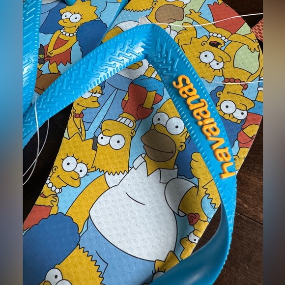 🆕 HAVAIANAS | Simpsons Brazilian Flip Flops - 11/12W - Picture 3 of 6